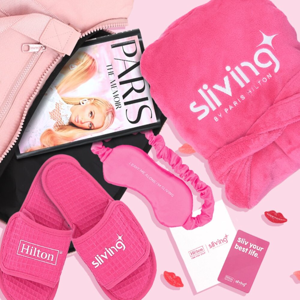 Paris Hilton x Hilton "Sliving" Box